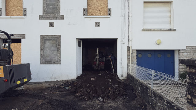 Les cabanes - Chantier en cours